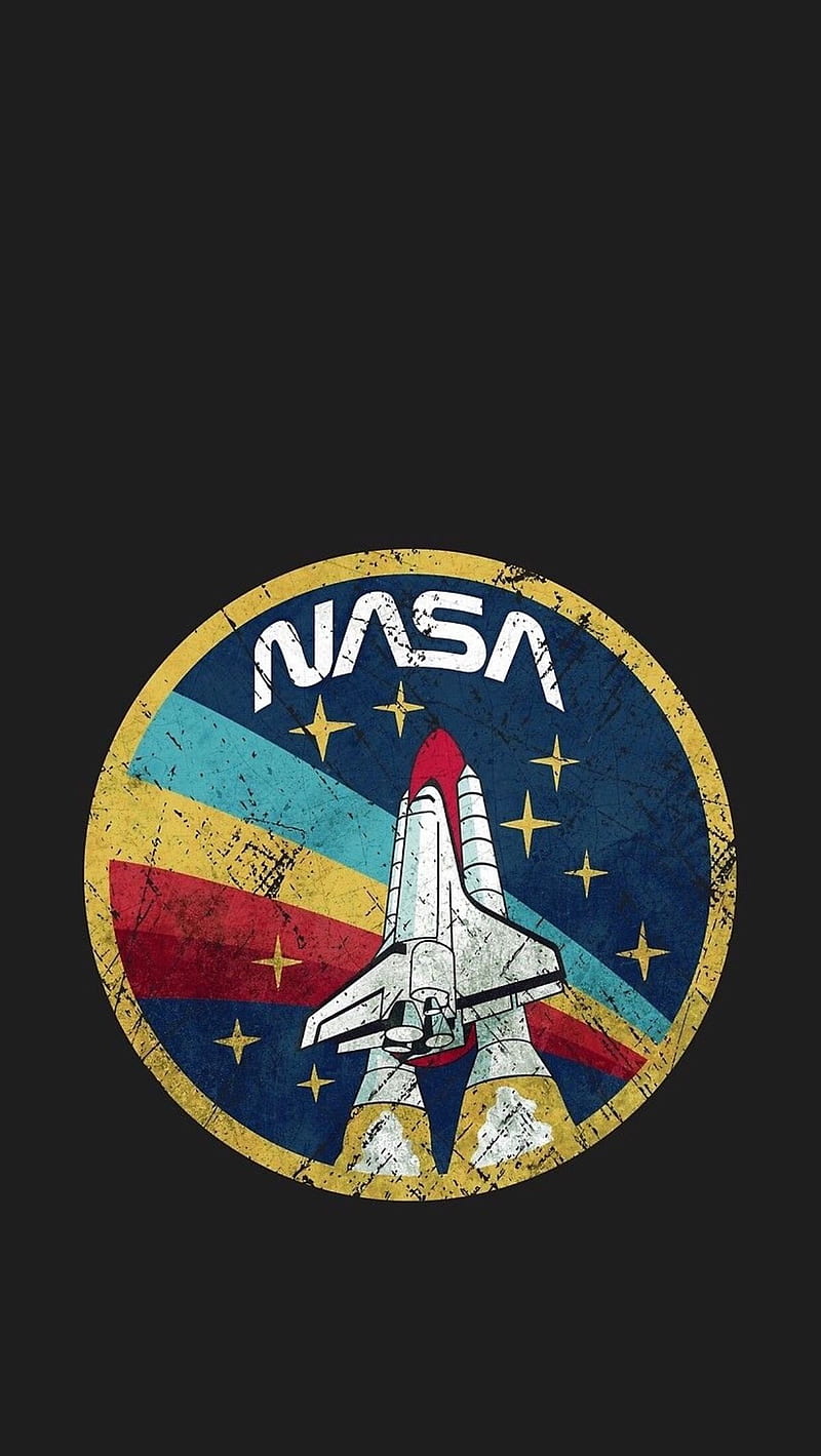 NASA, logo, solid, HD phone wallpaper | Peakpx