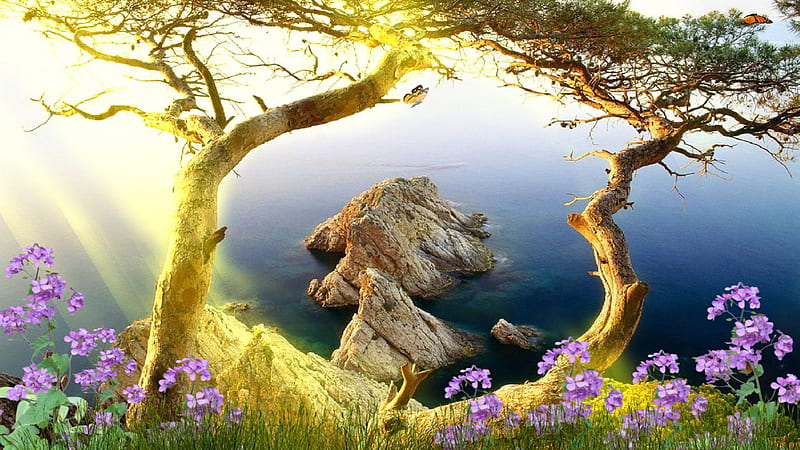 Beautiful Animated Nature Scenery Animated, HD wallpaper | Peakpx