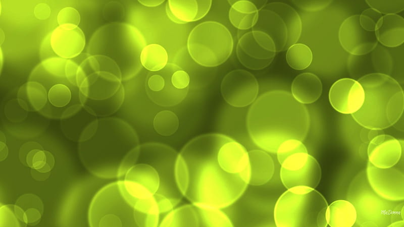 Green Gold Bokeh, chartreuse, gold, bokeh, green, peridot, lime, HD wallpaper