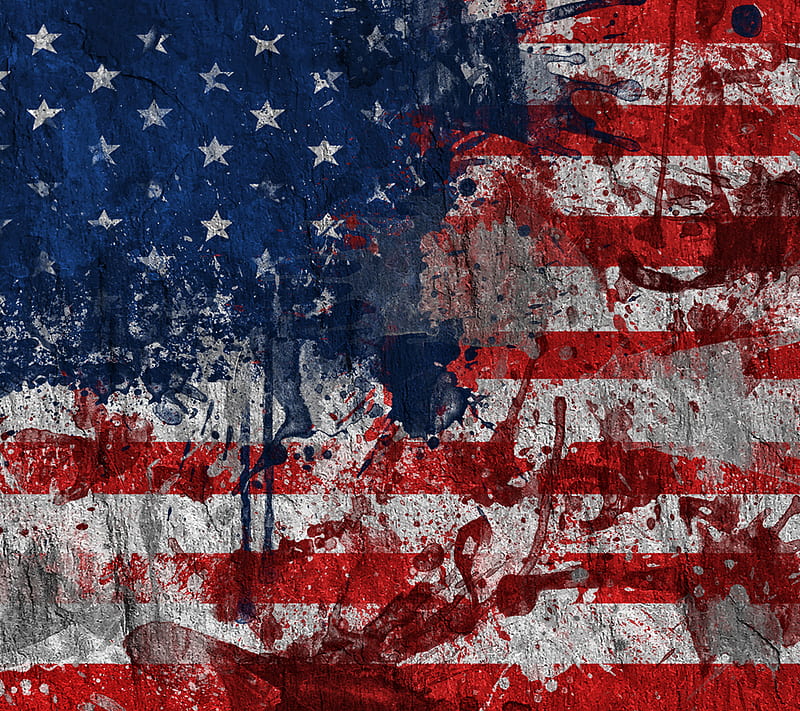 USA flag, america, HD wallpaper