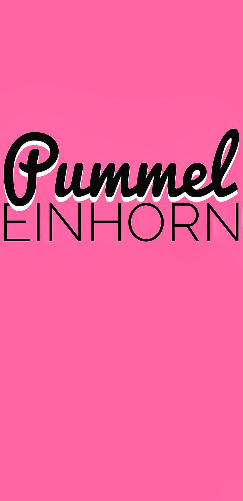 Pummel , einhorn, fun, funny, pink, unicorn, HD phone wallpaper