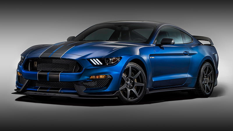 Ford, Ford Mustang Shelby GT350R, Blue Car, Car, Coupé, Grand Tourer,  Muscle Car, HD wallpaper | Peakpx