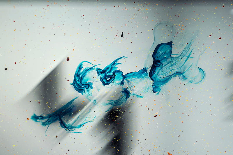 abstraction, stains, paint, splashes, HD wallpaper