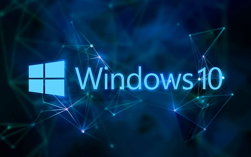 Windows 10, logotipo de neón azul, azul, arte creativo, ventanas, Fondo de  pantalla HD | Peakpx