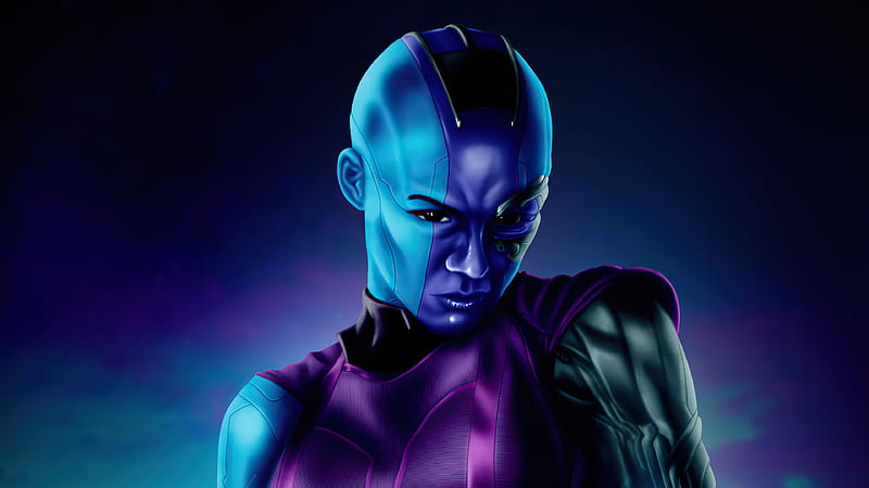 Nebula In Guardians Of The Galaxy, guardians-of-the-galaxy, superheroes, artstation, HD wallpaper