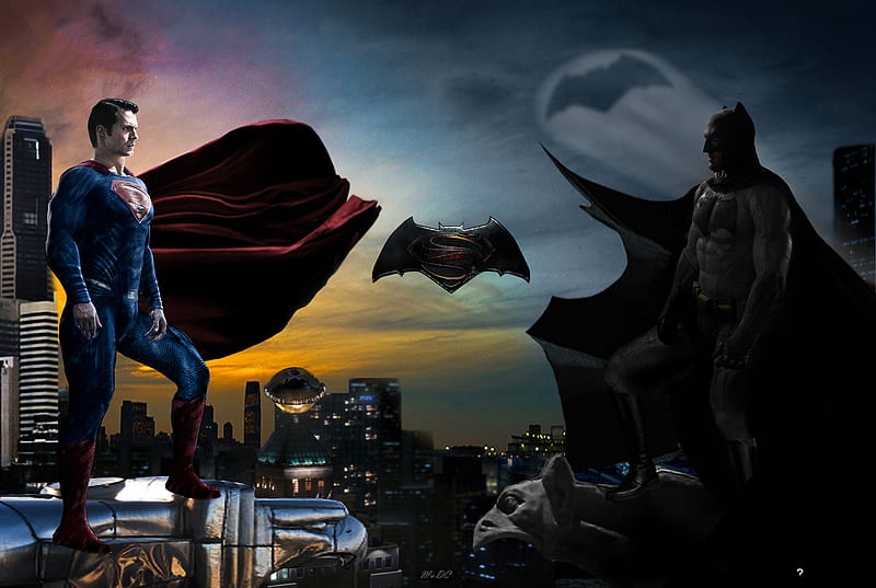 Batman Vs Superman Fan Made, batman, superman, HD wallpaper