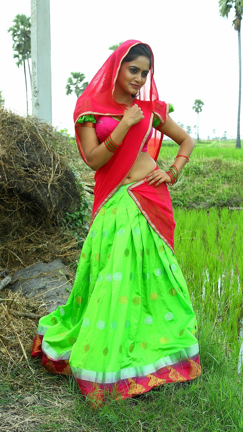 Prayaga Nayan, actress, telugu, HD phone wallpaper