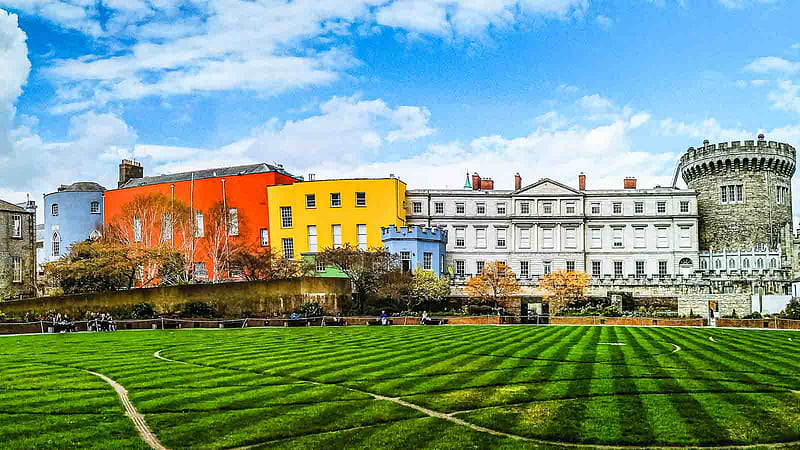 Dublin Castle, the historic heart of Dublin - Dublin Citi Hotel, HD wallpaper