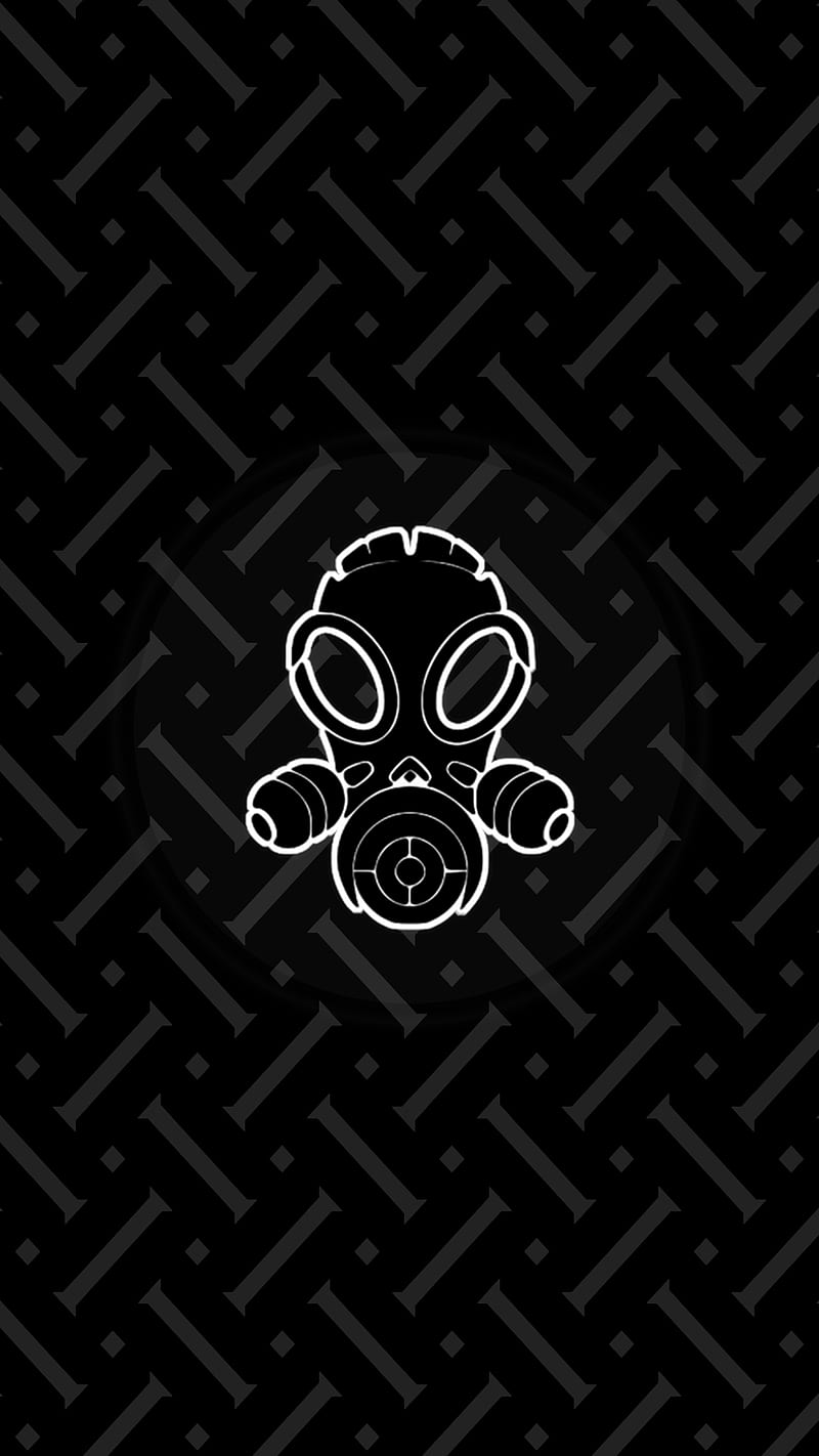 Toxic, 929, amoled, anarchy, black, dark, gas, mask, riot, survival, HD phone wallpaper