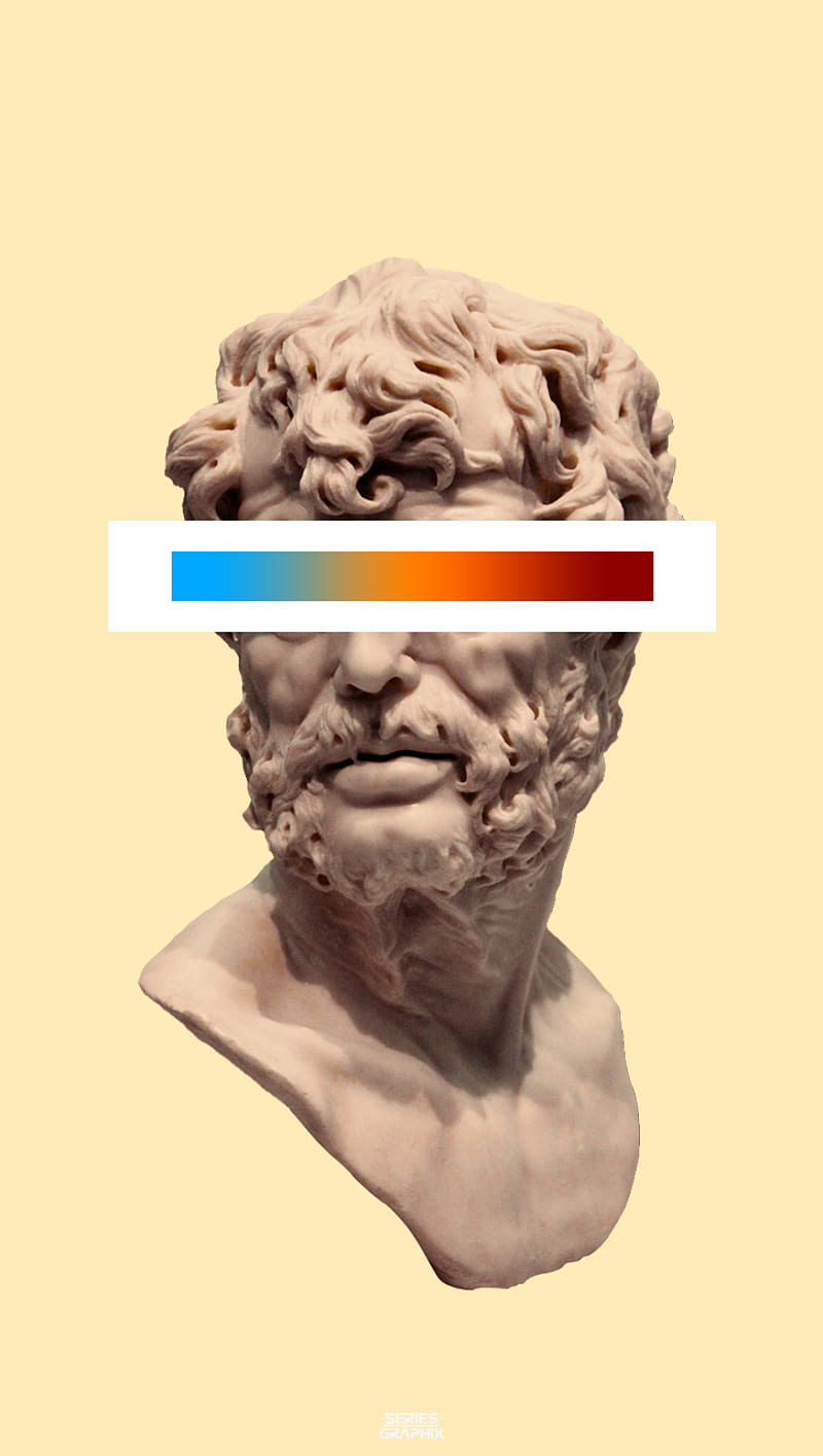 Seneca The Younger, color, colour, history, people, philosopher, seriesgraphix, HD phone wallpaper