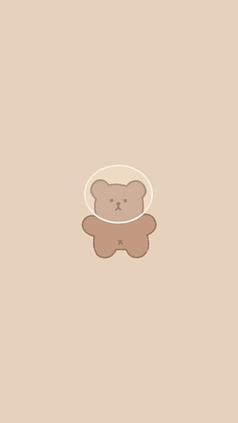 cute brown bear cartoon