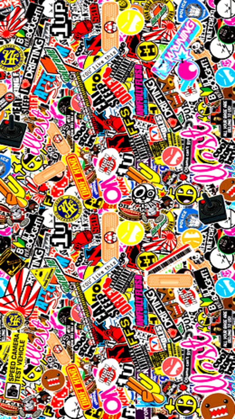 Sticker Bomb HD wallpaper | Pxfuel