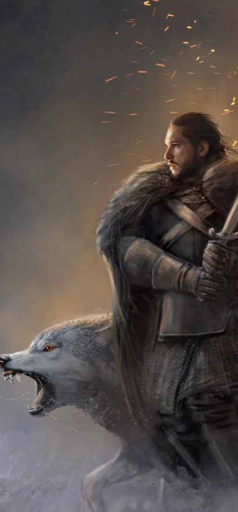 Jon Snow, gameofthrones, got, season 6, yagritte, HD phone wallpaper |  Peakpx