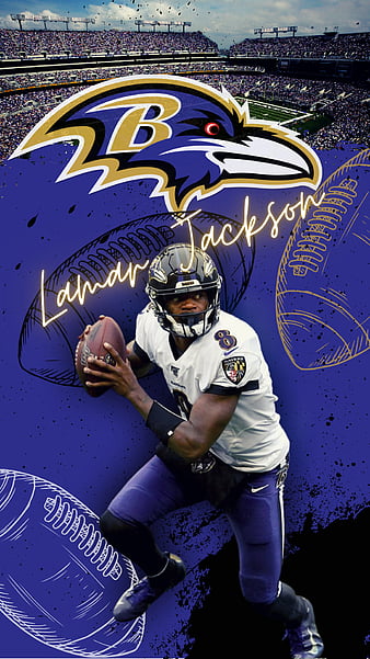 Nobody cares Ravens, baltimore, baltimore ravens, harder, jackson, lamar,  work, HD phone wallpaper