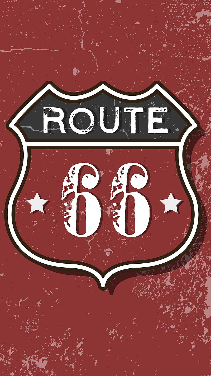 Route 66, america, famous, road, route66, HD phone wallpaper