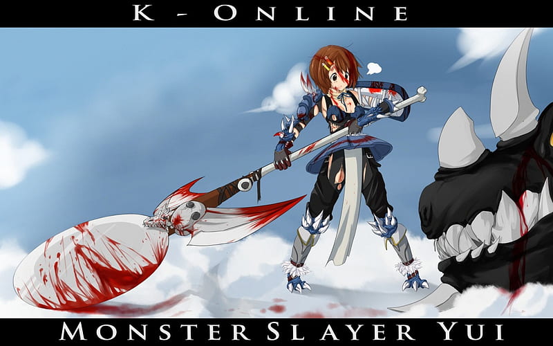 KOnline Monster slayer cool anime monster kon hunter psp HD  wallpaper  Peakpx