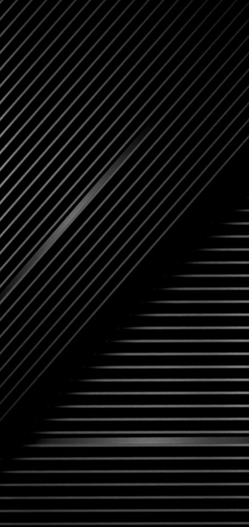 Note 10 plus , abstract, black, dark, honor, horizontal, stripes, HD phone wallpaper