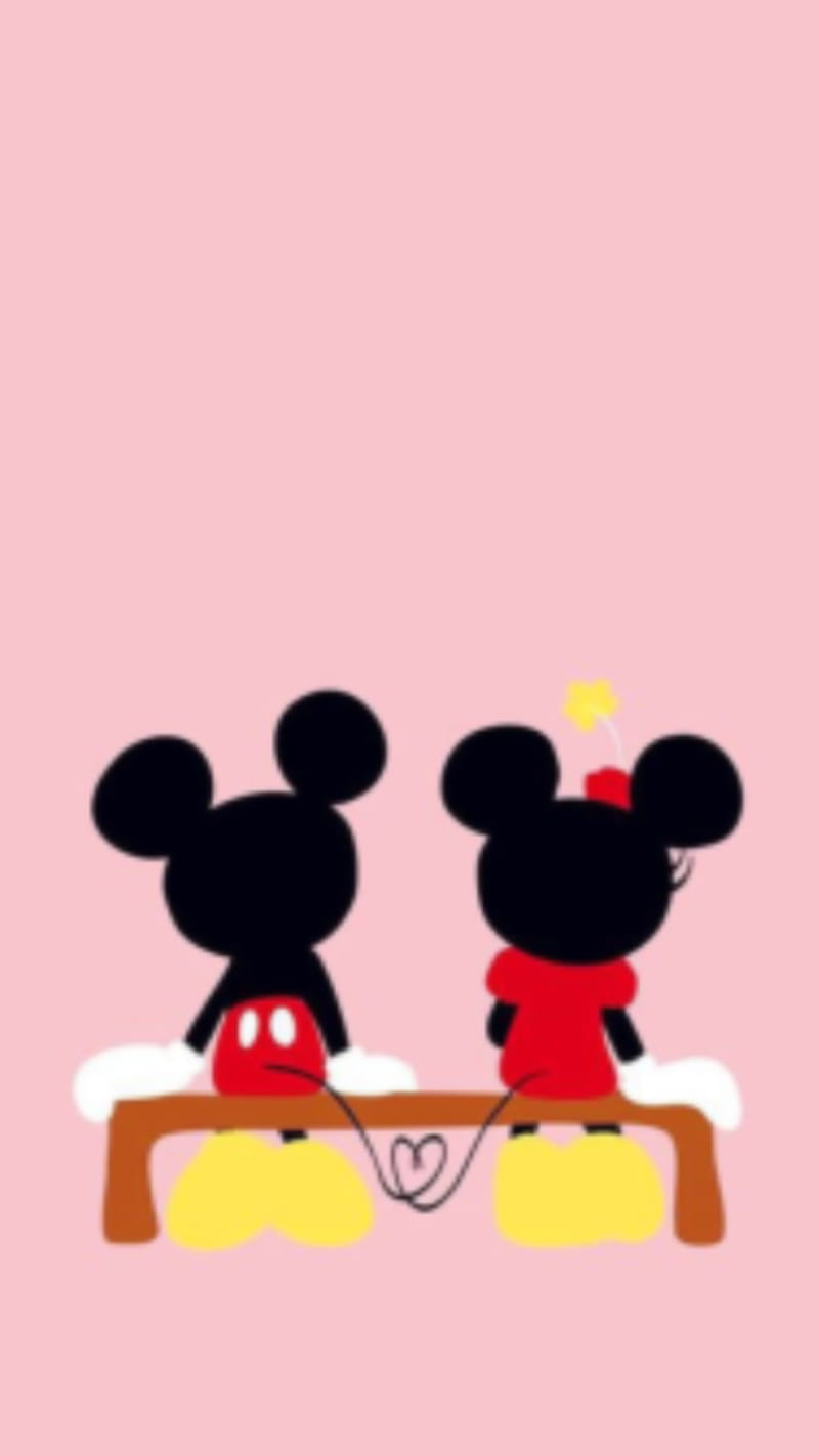 Mickey y minnie, lindas, disney, amor, mickey mouse, minnie mouse, Fondo de  pantalla de teléfono HD | Peakpx