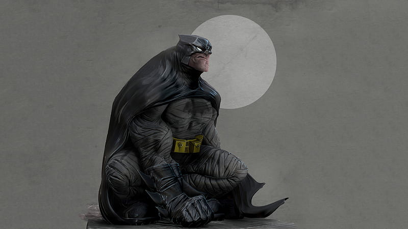 Big Batman 2020, batman, superheroes, artwork, artist, artstation, HD wallpaper