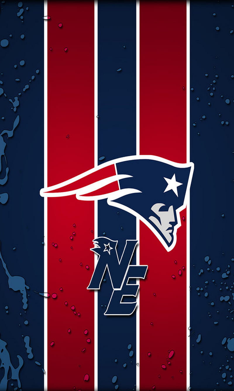 NE Patriots, football, logo, new england patriots, nfl, esports, team, HD phone wallpaper