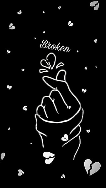 broken heart boy logo