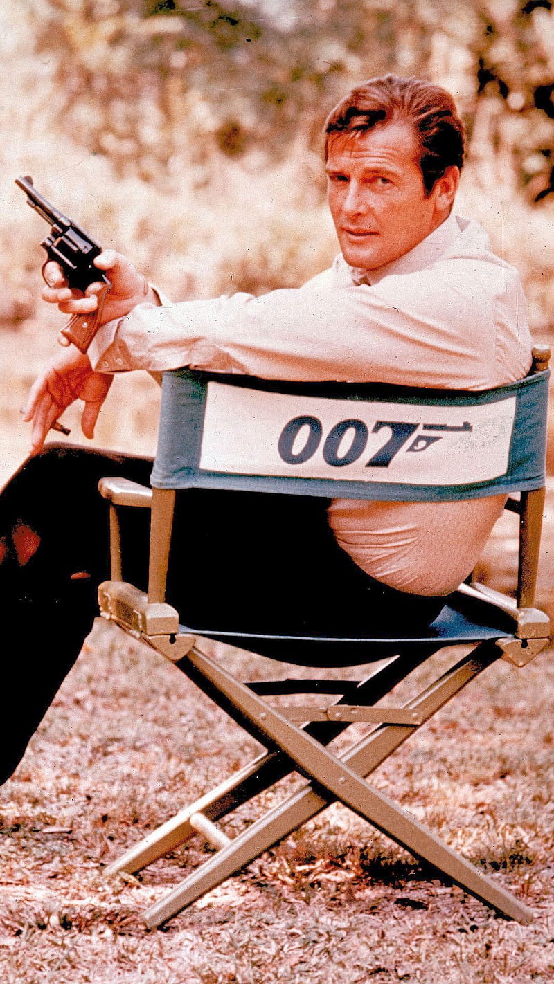Roger Moore, 007, actor, english, rip, HD phone wallpaper