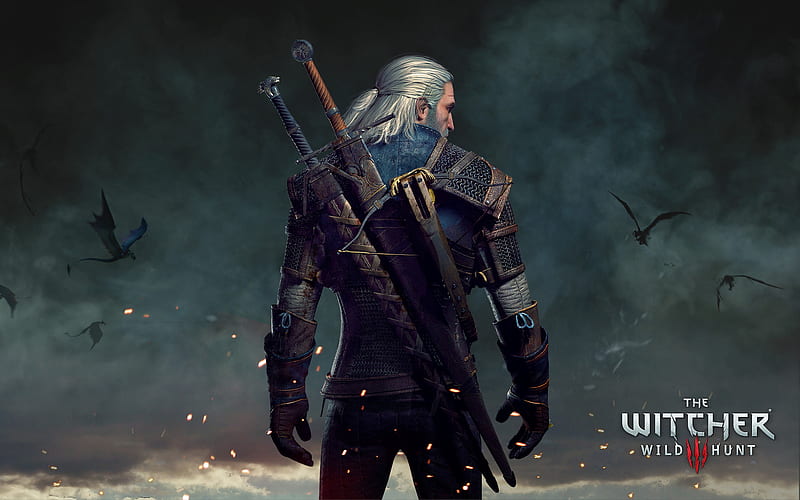Witcher 3, The Witcher 3 Logo, HD wallpaper