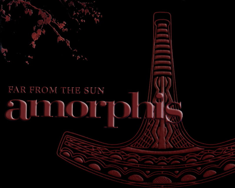 Amorphis - Far from the Sun, metal, sun, logo, band, heavy, amorphis, HD wallpaper