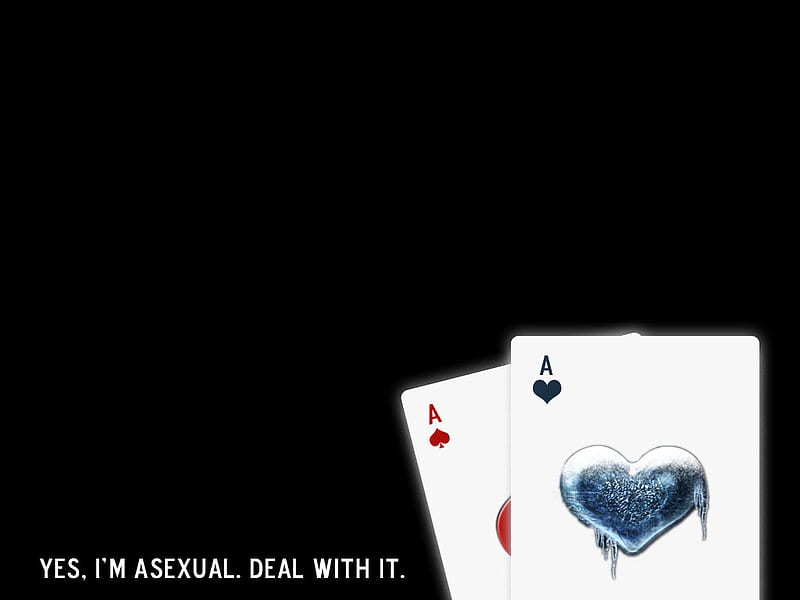 Yes,Im A Sexual,Deal With It!!!, cool, fantasy, abstract, ace, HD wallpaper