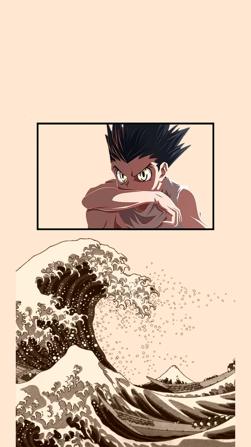 Download Get ready to join Gon and his friends on their epic adventure with  the Hunter x Hunter Iphone. Wallpaper