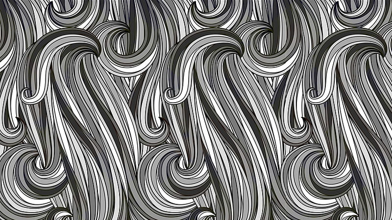 Black And White Pattern Abstract, HD wallpaper | Peakpx