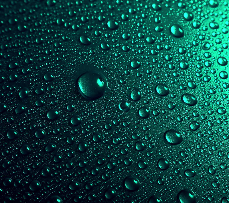 Abstract Drops, abstract water drops, background, HD wallpaper