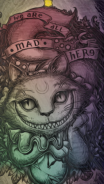 72 Cheshire Cat Wallpaper  WallpaperSafari