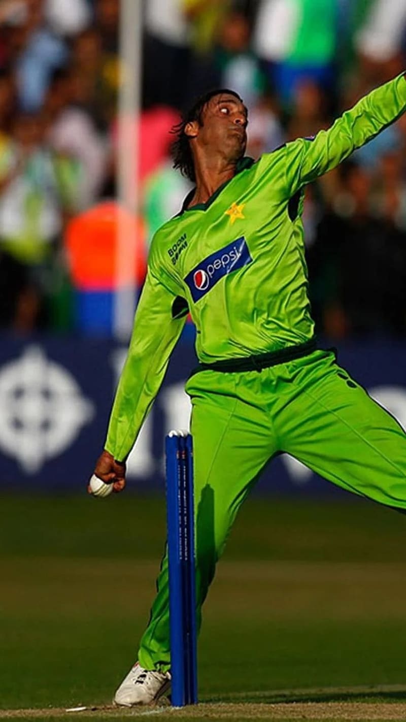 Pakistan Cricket, Shoaib Akhtar Bowling, cricketer, HD phone wallpaper