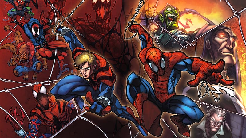 Spider Man, Comics, Green Goblin, Clone Saga, HD wallpaper