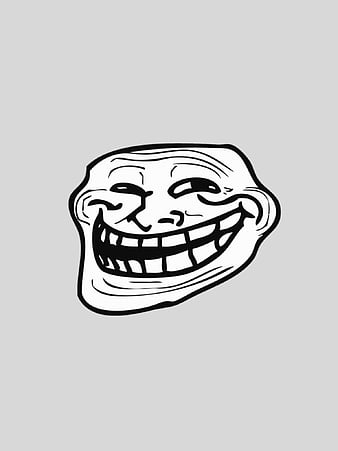 Download Crying Troll Face Funny Meme Wallpaper