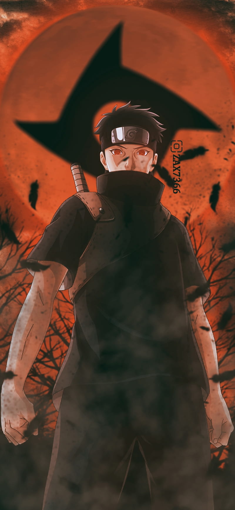 Shisui Uchiha V2, zax, manga, shisui uchiha, anime, naruto shippuden, HD phone wallpaper