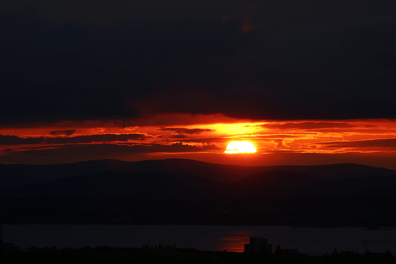 Sunset In Scotland, HD wallpaper