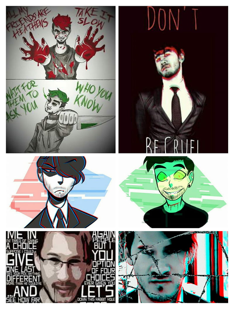 Darkiplier, antisepticeye, septiplier, HD phone wallpaper