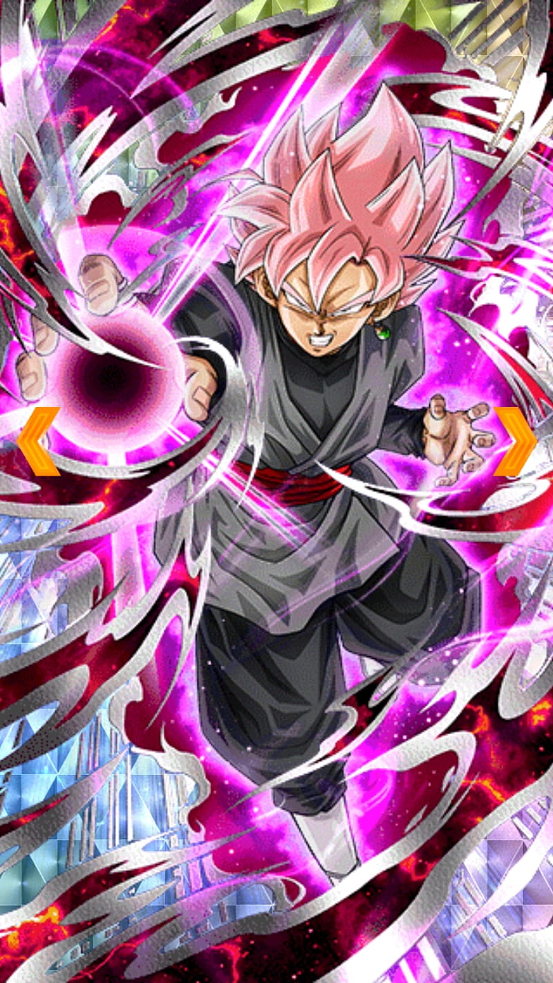 Ultra SSR Goku Black Card Art (Live Wallpaper/Loop/DL) #DBL