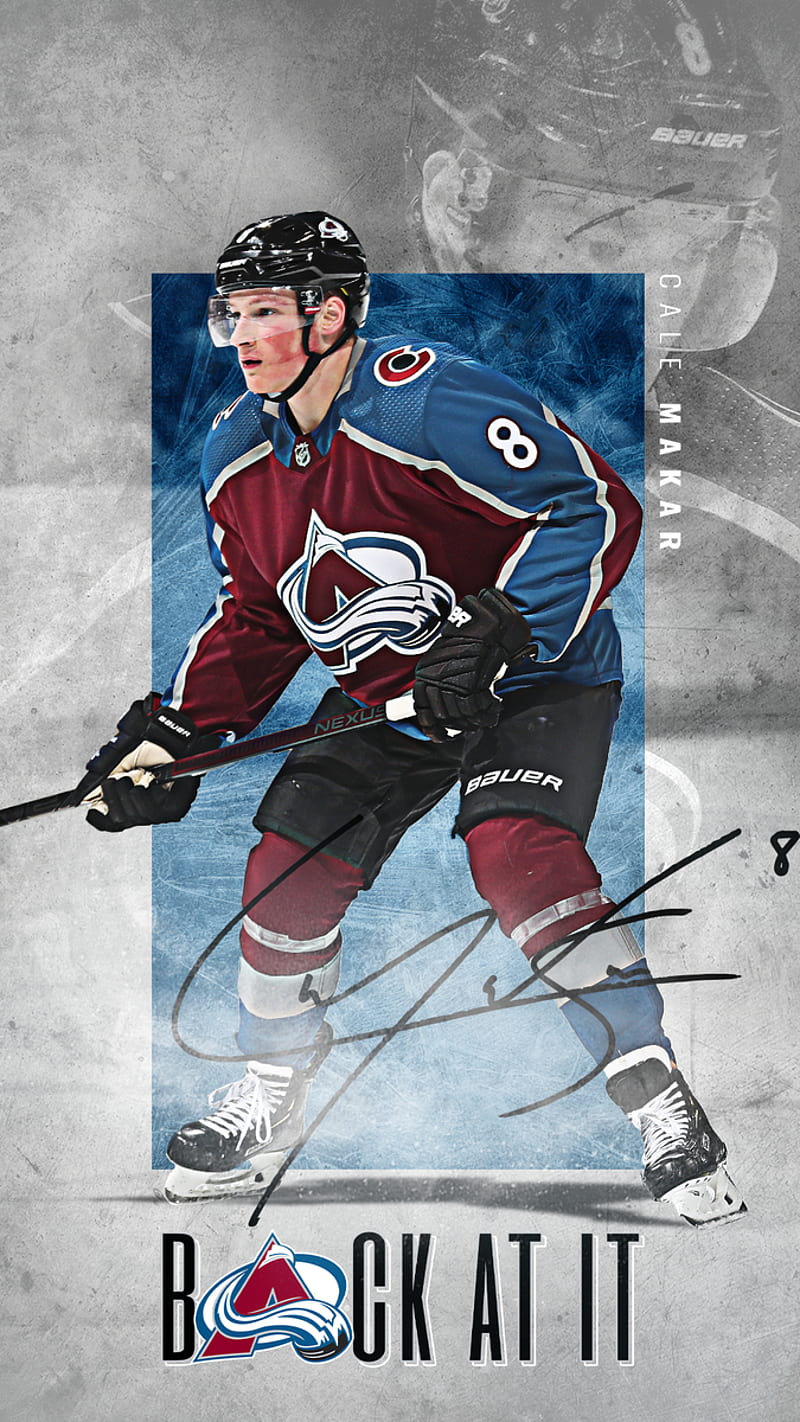 Colorado Avalanche - A little delayed, but here it is. Batch number 2! #Wednesday #GoAvsGo / Twitter, Cale Makar, HD phone wallpaper