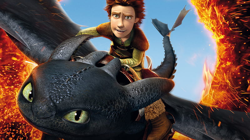 How To Train Your Dragon 1, how-to-train-your-dragon, movies, animated-movies, dragon, night-fury, HD wallpaper