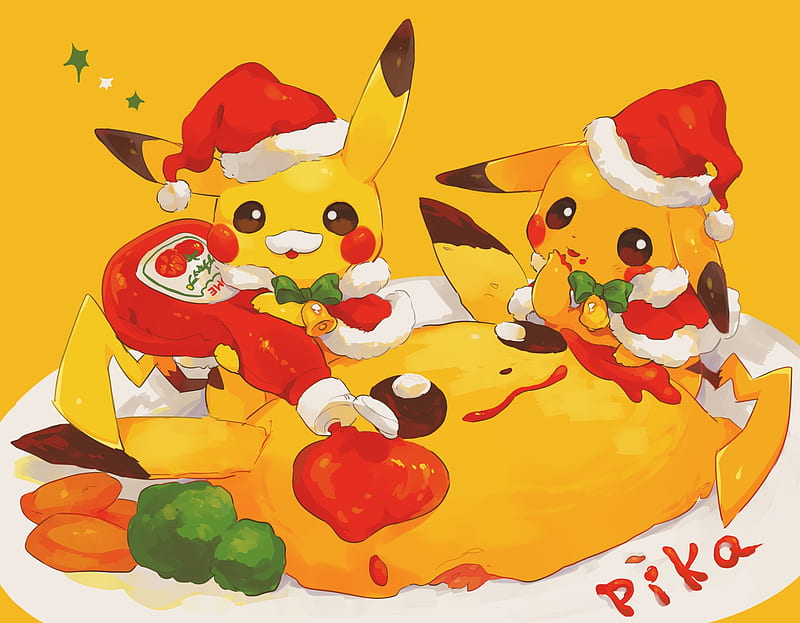 Bad Santa Christmas Pokemon Wallpaper by Chicorii on DeviantArt