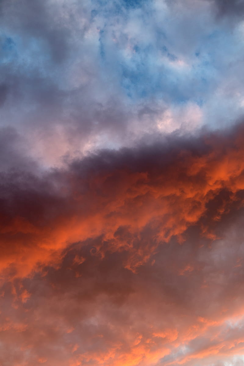 sky, clouds, sunlight, sunset, environment, atmosphere, HD phone wallpaper
