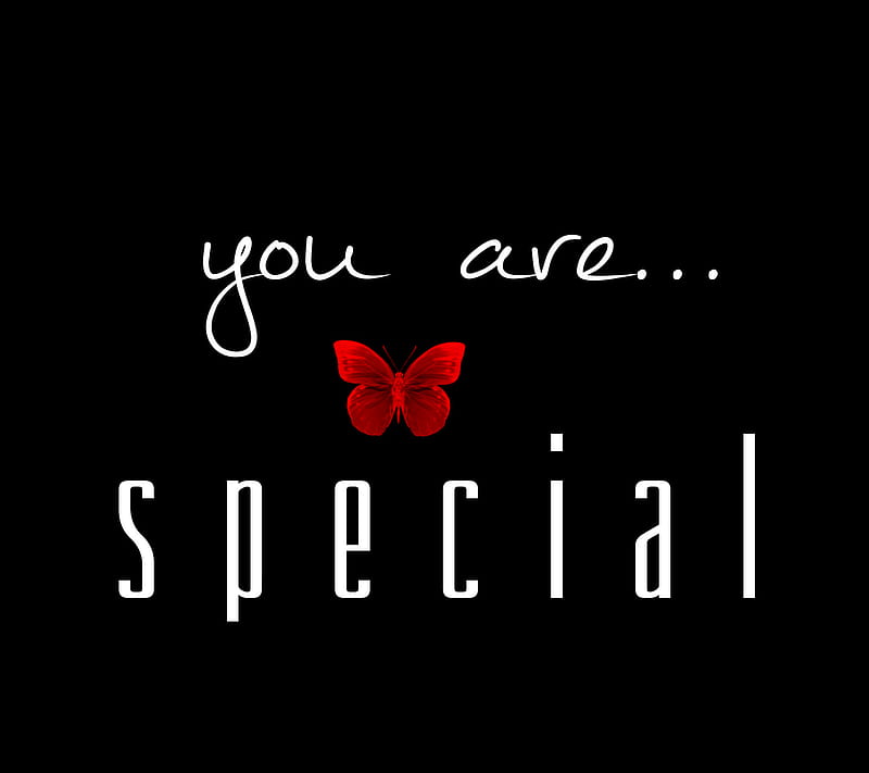 You Are Special, love, sayings, HD wallpaper