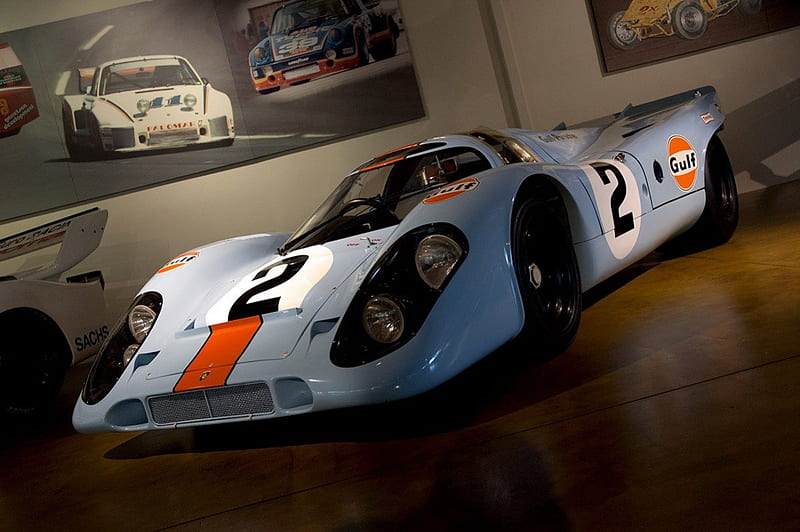 1969 Porsche 917K ultra rare, speed, race track, automobile, fast, HD wallpaper