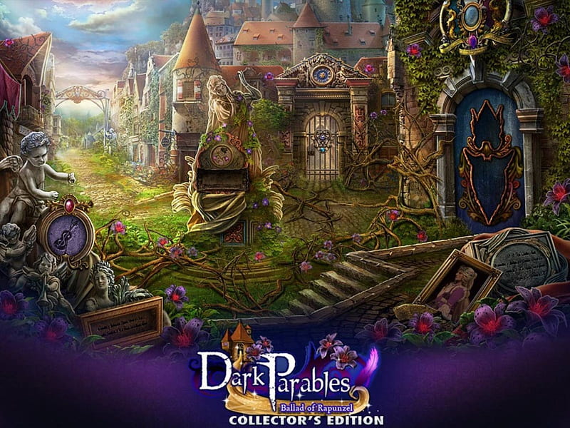 Dark Parables 7 - Ballad of Rapunzel03, hidden object, cool, video games, puzzle, fun, HD wallpaper