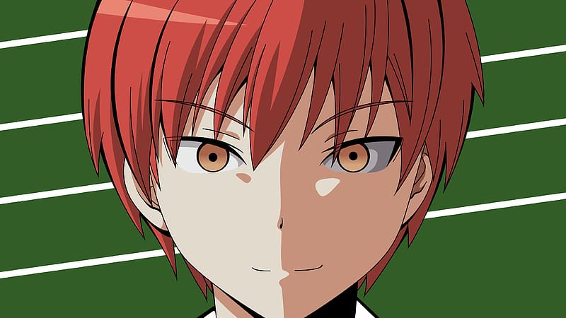 Anime, Red Hair, Assassination Classroom, Karma Akabane, HD wallpaper
