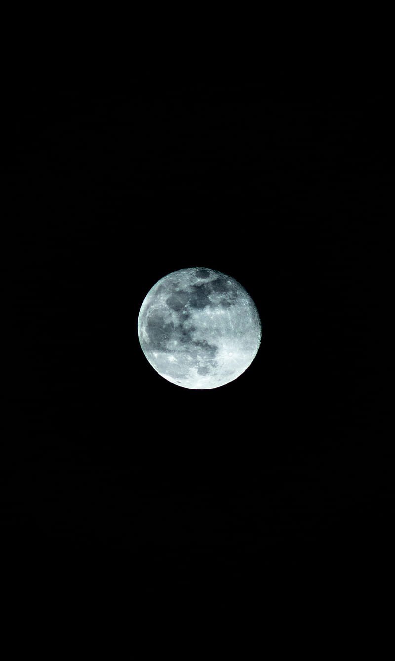 moon, full moon, sky, night, satellite, HD phone wallpaper