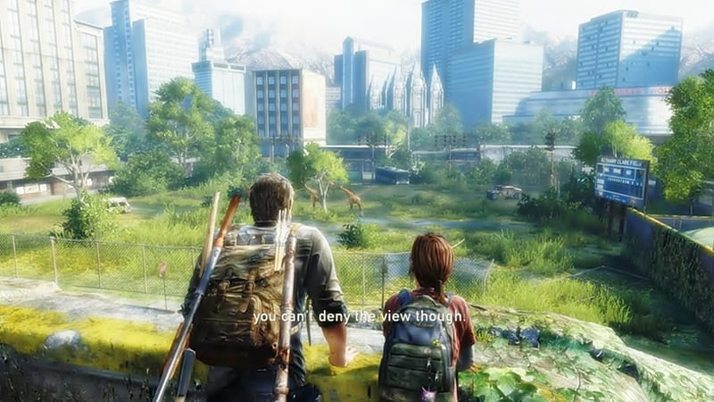 The Last of Us, forest, green, xbox, game, joel, HD wallpaper